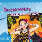 Škrabací obrázky Škrabacie obrázky modrý zošit