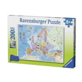 Ravensburger Politická mapa Evropy XXL 200 dílků