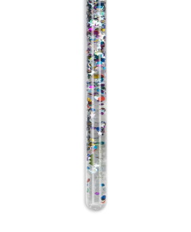 Konges Sløjd Kouzelná hůlka se třpytkami Star Glitter, fialová barva, plast