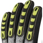 Pracovní rukavice Delta Plus VV910JA08 Barva: Žlutá, Velikost rukavic: 10 VV910JA10