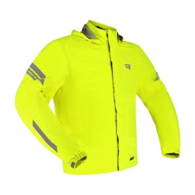 Moto pláštěnka bunda Richa Rain Stretch 2L Hoodie fluo žlutá - XL