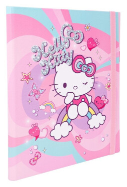 Desky na sešity A4 - Hello Kitty vzor 1