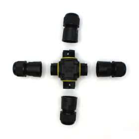 Kabelová rychlospojka DRÁTEK vodotěsná IX M20 5-8mm IP68 3pin