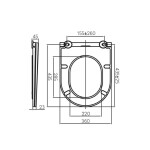 MEREO - WC kombi, vario odpad, kapotované, Smart Flush RIMLESS, keramické vč. sedátka VSD91T1