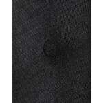 Křeslo ušák, černá látka, AK-388 BK2