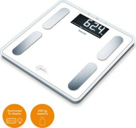 Beurer BF 400 bílá / diagnostická váha / LCD / BMI / max 180 kg (73575)