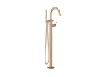 RAVAK - Espirit Vanová baterie do podlahy, kartáčované růžové zlato X070503