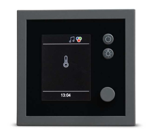 EOS EmoTec D, řídící jednotka pro suchou saunu, antracit / černá CFSEOS7256L