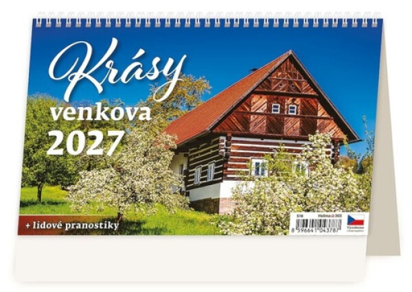 Kalendář stolní 2027 - Krásy venkova