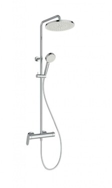 IDEAL STANDARD - CeraFlow T25N Sprchový set s baterií, průměr 26 cm, 2 proudy, chrom A8526AA