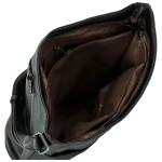 Módní dámská koženková crossbody kabelka Blandina new, černá