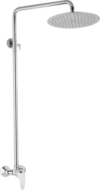 JB Sanitary Sprchová sestava s baterií SLIM s horním vývodem, průměr 30cm SA 56 000 00 4