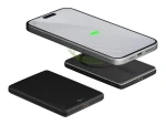 Goobay 70182 černá / Powerbanka / 5000 mAh / MagSafe / 15W bezdrátově / 20W USB-C (70182)
