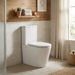 Wc kombi komplet SAT Brevis včetně prkénka softclose, vario odpad SATBRE031RREXVP SATBRE031RREXVP