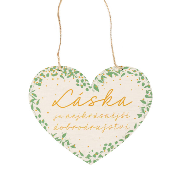 Cedulka na dveře - Láska je dobrodružství - Albi