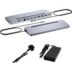 I-Tec Thunderbolt 3/USB-C Dual 4K Docking Station + USB-C to DisplayPort Cable (1,5 m) + Power Delivery 60W TB3HDMIDOCKPD