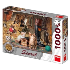 Kočičky: secret collection puzzle 1000 dílků - Dino