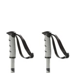 Lyžařské hole Salomon STEEP, Black/Grey délka: 130