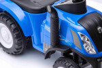 Mamido Dětské odrážedlo traktor s přívěsem New Holland T7 modrý