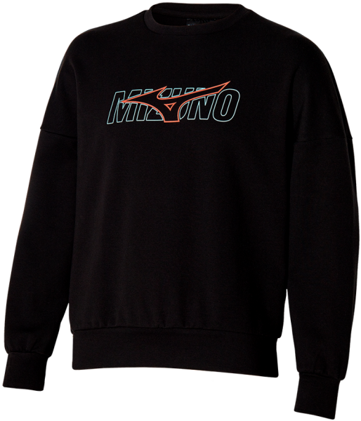 Běžecká mikina Mizuno Athletics Graphic Crew K2GCB00109 Velikost textilu: M