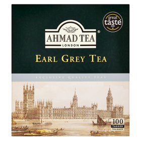 Ahmad Tea | Earl Grey Tea |100 sáčků (s úvazkem)