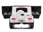 Mamido Dětské elektrické autíčko Mercedes G500 bílé