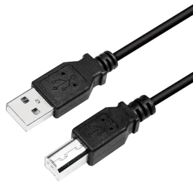 LogiLink CU0007B černá / Propojovací kabel / USB 2.0 / USB-A - USB-B / 2 m (CU0007B)