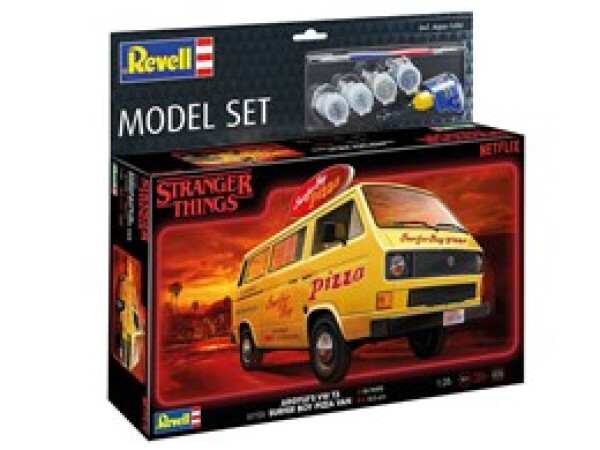 ModelSet STRANGER THINGS auto 67725 - VW T3 Bus "Surfer Boy" (1:25)