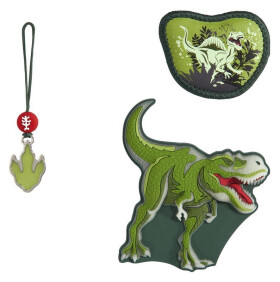 Doplňková sada obrázků MAGIC MAGS GLOW, Dino Night Tyro, pro aktovky a batohy