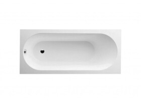 VILLEROY & BOCH - Oberon Vana Solo 180x80x47 cm, Quaryl, bílá UBQ180OBE2V-01