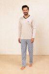 Pyžamo Regina 491 long/r M-XL Z25/26 pánské modrá L