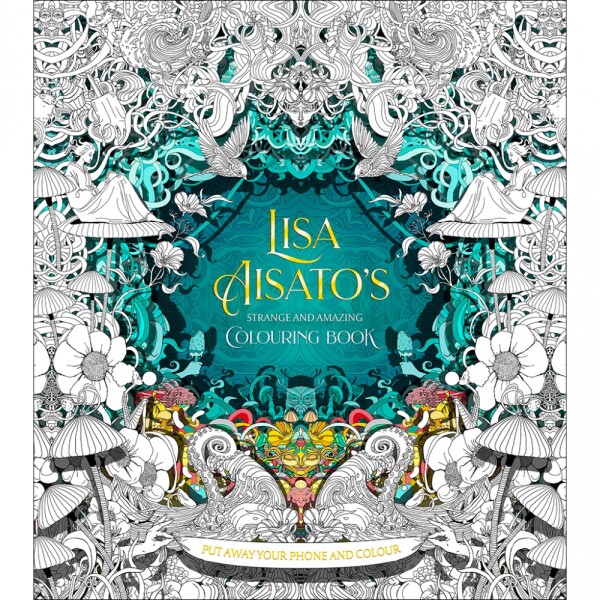 Lisa Aisato's Strange and Amazing, umělecké antistresové omalovánky, Lisa Aisato