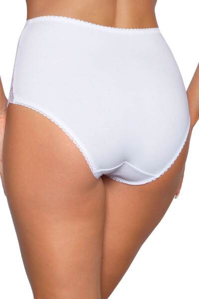 Dámské kalhotky 187 white - BABELL Bílá XL