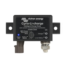 Victron Energy #####Laderelais Cyrix-Li-Charge 24/48V-120A CYR020120430 46 mm x 46 mm x 80 mm