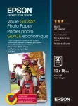 EPSON Value Glossy Photo Paper 10x15 / Fotopapír / Lesklý / 183 g/m2 / 50 listů (C13S400038)