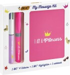 Bic Bic, 972089, My message kit, sada zápisníku a psacích potřeb, I am a Princess