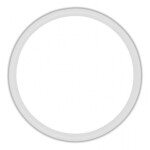 Talíře bílé 8ks 23cm