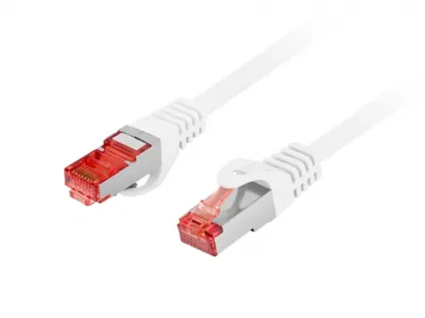 Lanberg CAT6 S/FTP 2m bílá / Patch kabel / RJ45-RJ45 / LSZH / 250 MHz (PCF6-10CU-0200-W)