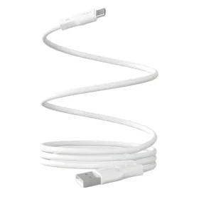 Puro Magnetic bílá / Magnetický kabel / USB-A - USB-C / 10 W / 1 m