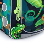 Zelený batoh chameleony Topgal ENDY 22055