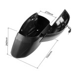 Pevné boční kufry na moto z Abs se zámky, 2x33l