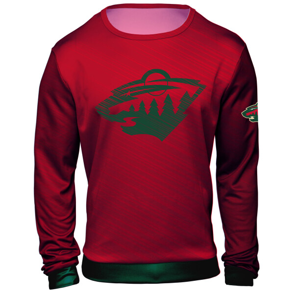 FOCO Pánská Mikina Minnesota Wild NHL Static Rain Distribuce: USA