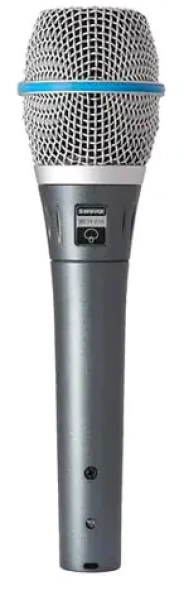 Shure BETA 87A šedá / dynamický mikrofon / kondenzátorový / XLR / 50 - 20000 Hz (Beta 87A)