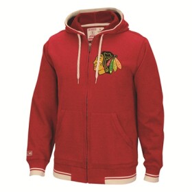 CCM Pánská Mikina Chicago Blackhawks Full Zip Hood 2016 Velikost: XXL, Distribuce: EU