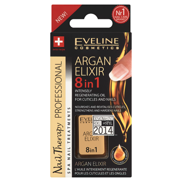 Eveline Cosmetics Nail Therapy Professional Regenerační elixír na kůžičku a nehty 12ml