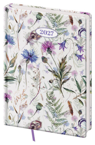Diář 2027 denní A5 Vario Lyra - Meadow