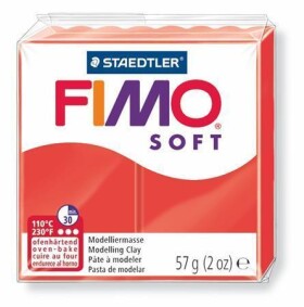 Staedtler Fimo Soft červená 56 g