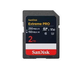 SanDisk SDXC karta 2TB Extreme PRO (250 MB/s Class 10, UHS-I U3 V30) EDF_493600