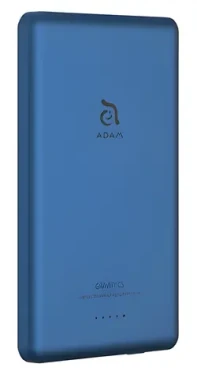Adam Elements Gravity C5 modrá / Powerbanka / Magnetické bezdrátové nabíjení / 5000 mAh (APBADGVC5BL)
