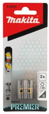 Makita E-03224 Impact Premier Sada bitů T25x 25 mm 2 ks (E-03224)